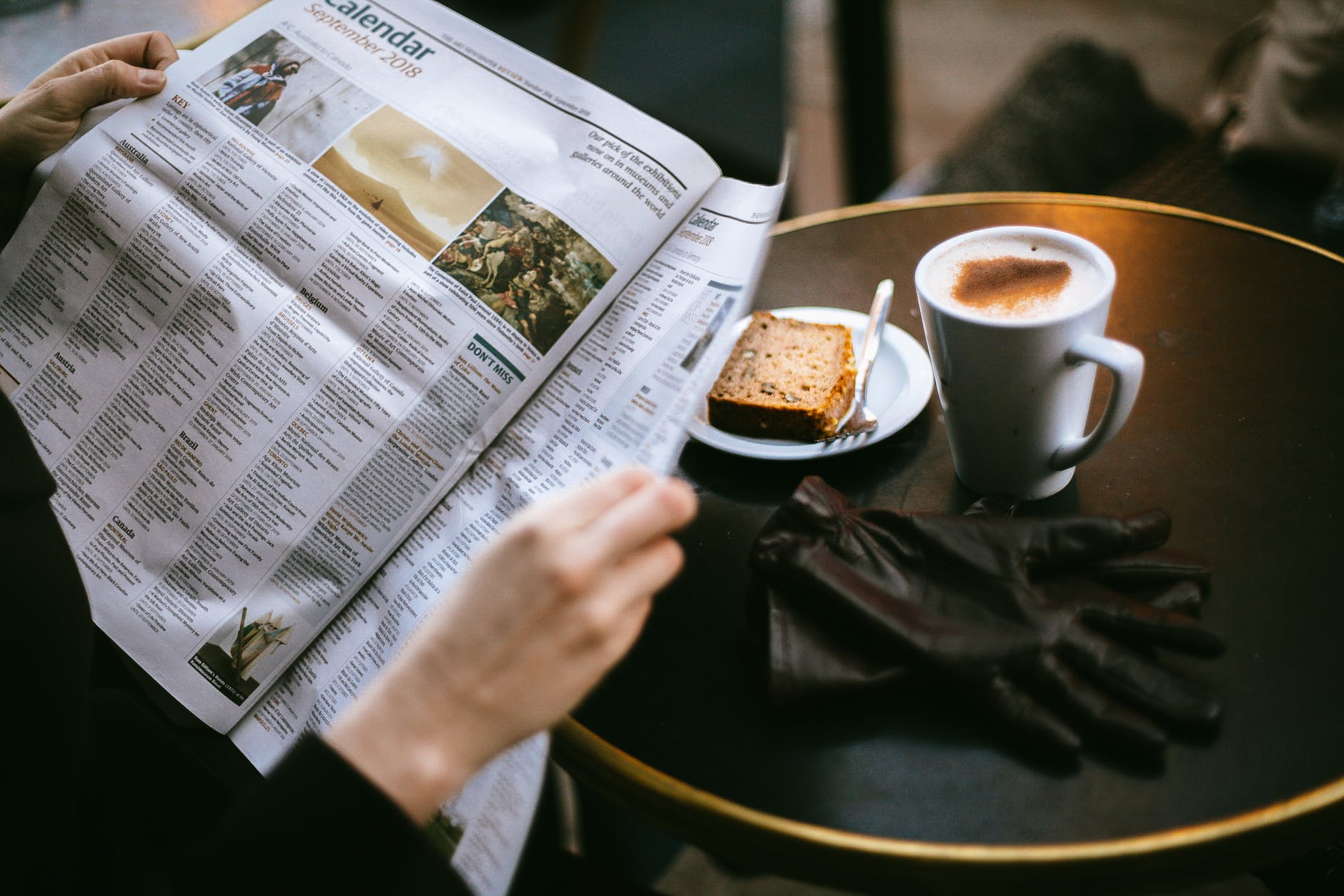 photo of person reading